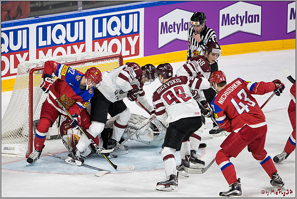 IIHF WM 2017, Russland - Lettland, 15.05.2017